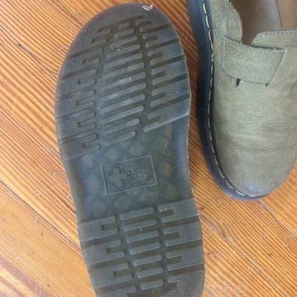 Dr Martins Slingback Suede Tan Clogs/ Mules US W9/M8 - Picture 9 of 12